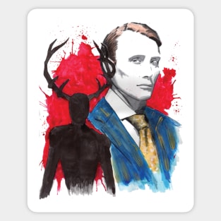 HANNIBAL THE CANNIBAL Sticker